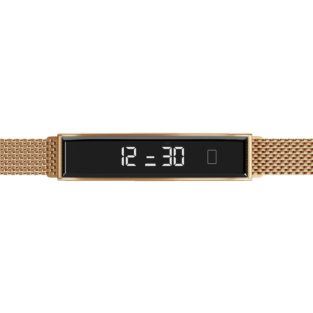 Heatz Axora HW24 Smart Bracelet Smart Watch Your Daily Health Companion, Gold