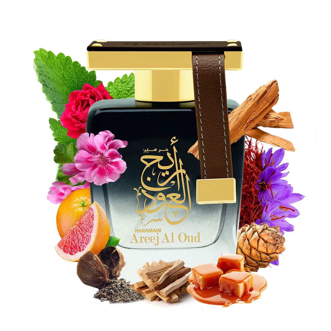 Al Haramain Areej Al Oud Eau De Parfum, 100ml Luxury Oud Fragrance