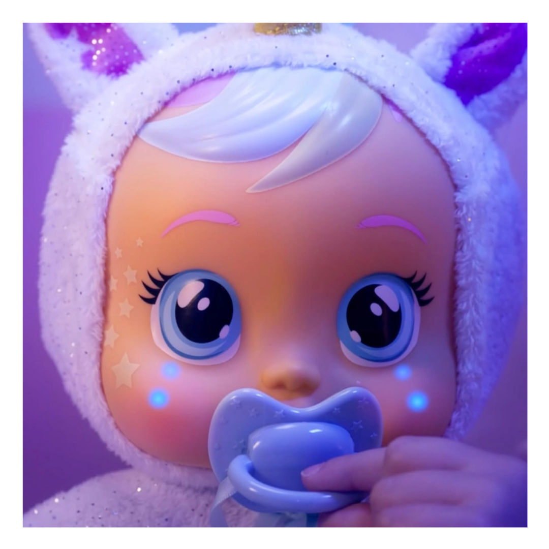 Cry Babies Goodnight Dreamy Interactive Doll, 30cm, For Age 18+ Months