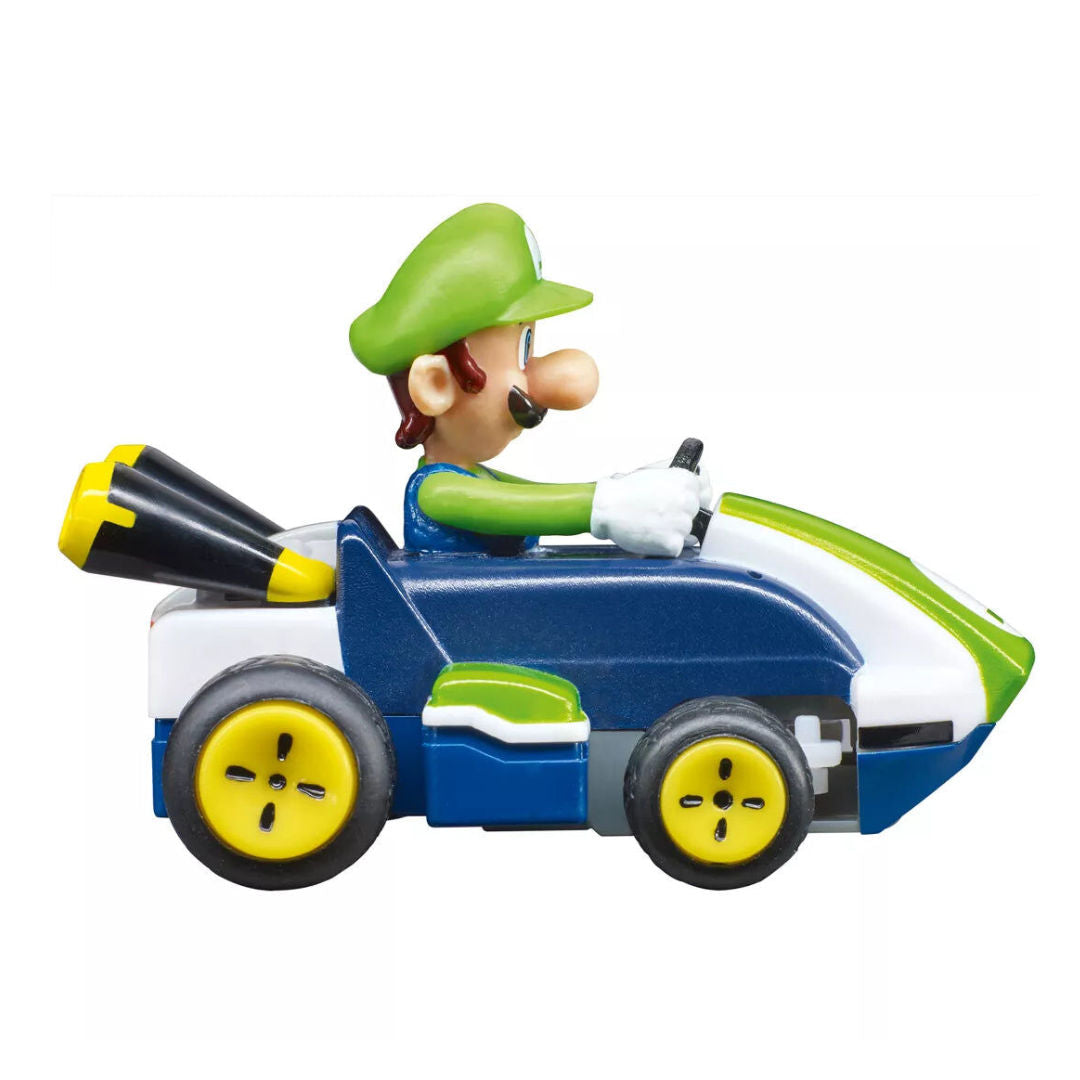 Carrera Mario Kart 2.4 GHz Mini Luigi RC Car 1:50, 6+ years