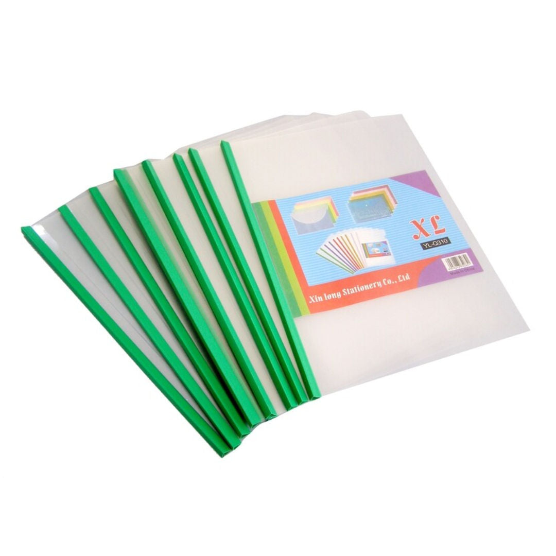 RSC A4 Report Cover Thin with Long Clip, 10 piece, D15-033