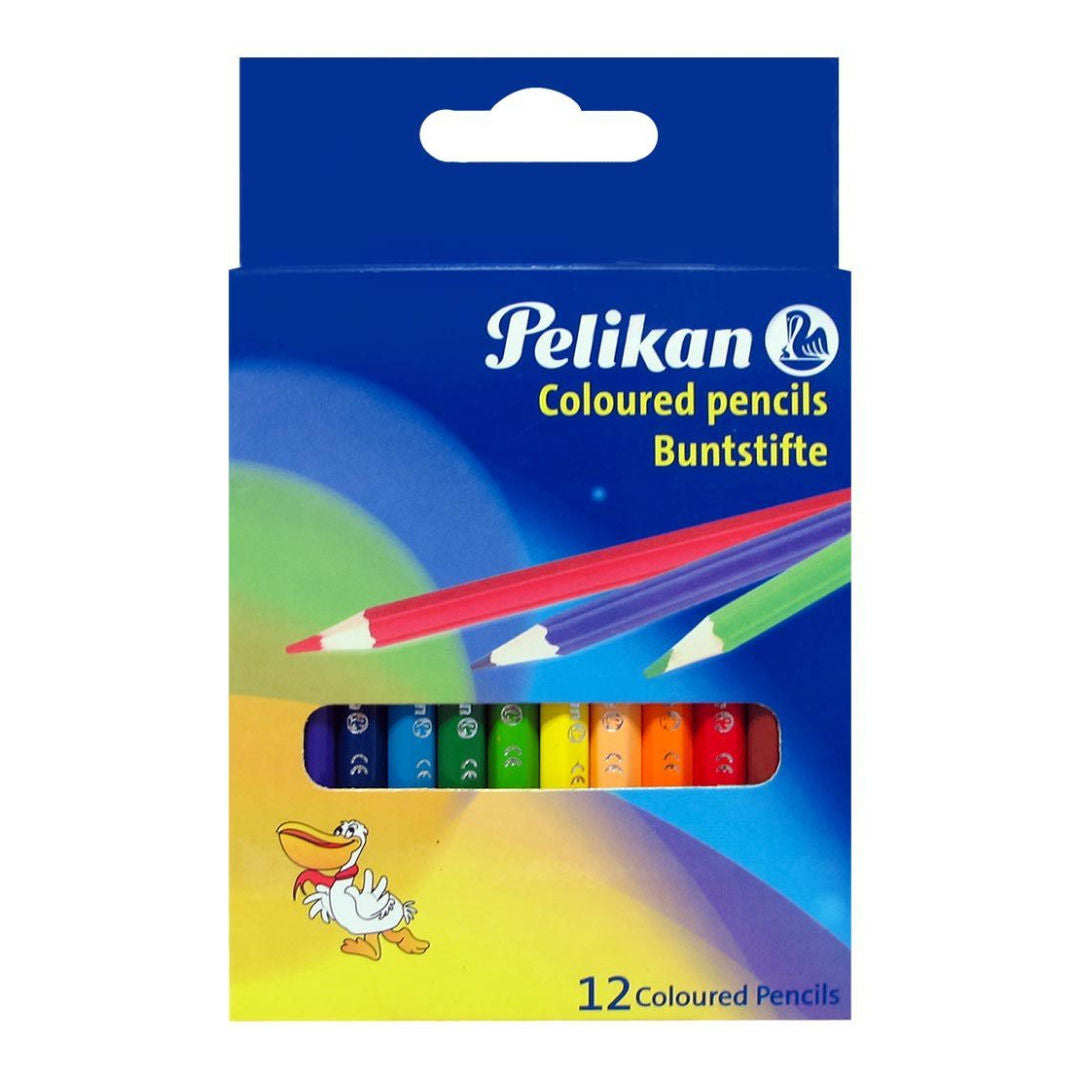 Pelikan Half-Length Colour Pencil Set, 12 Colours, 723726