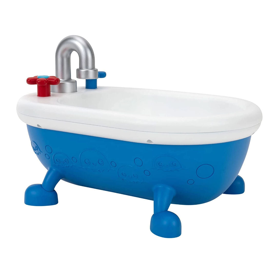 CoComelon MUSICAL BATHTIME PLAYSET, Plays Clips of The ‘Bath Song’, Features 2 Color Change Figures , JJ & Tomtom, 2 Toy Bath Squirters, Cleaning Cloth
