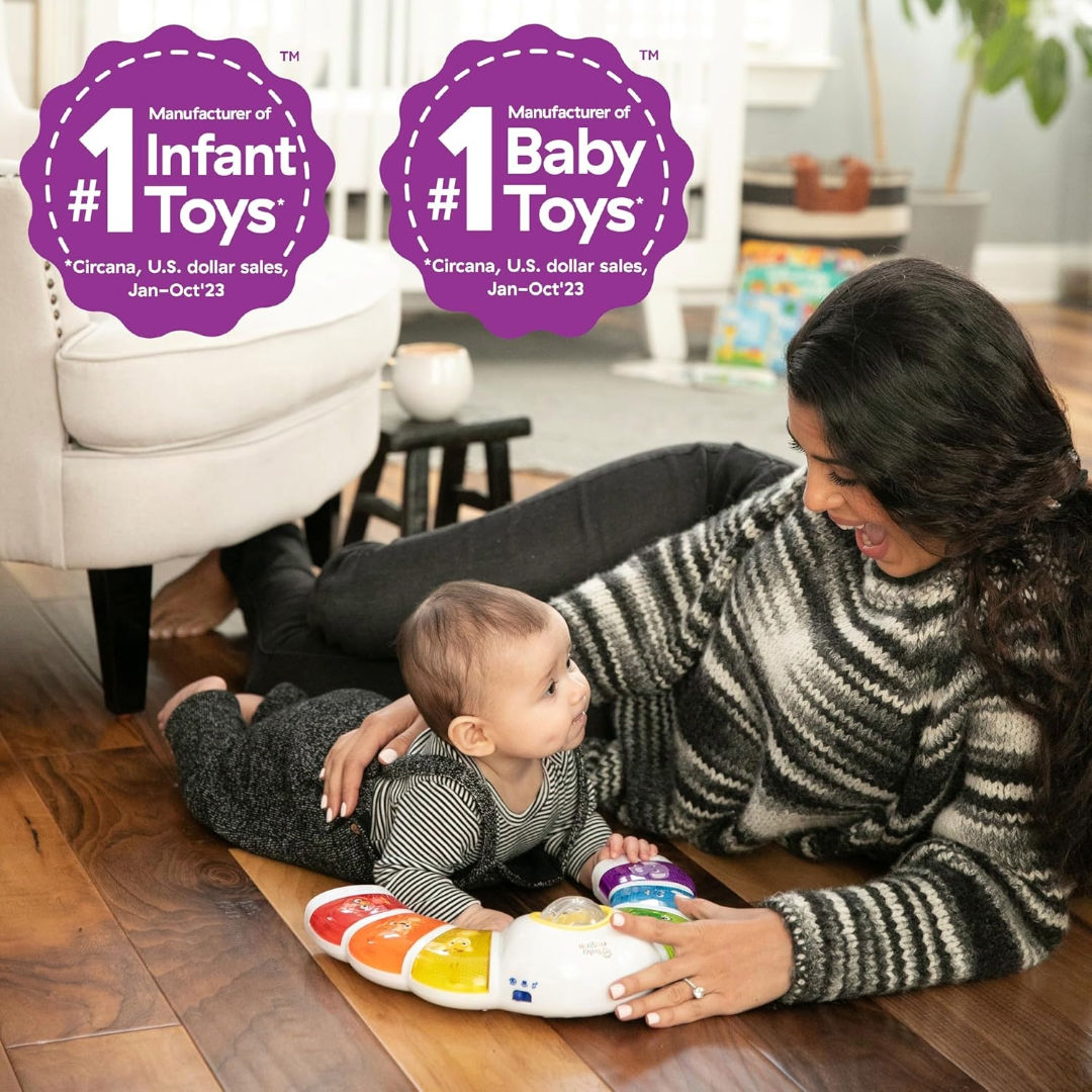 Baby Einstein Glow & Discover Light Bar Activity Station, 3 Months+