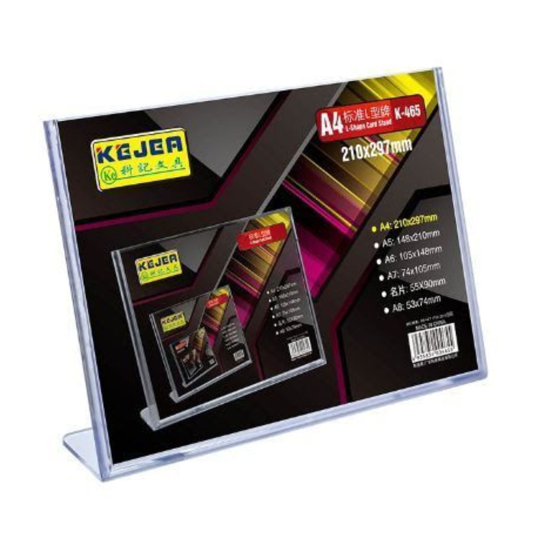 RSC Kejea Acrylic L-Shape Card Holder