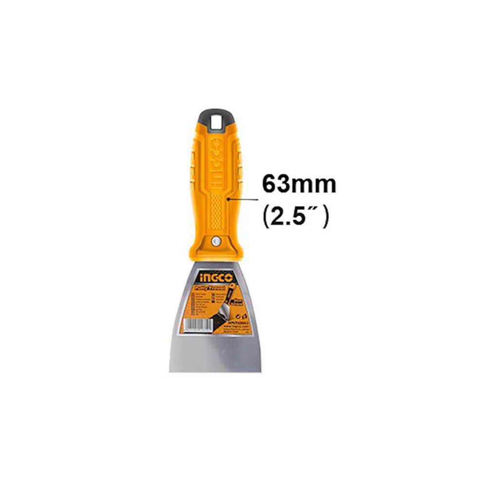 INGCO Putty Trowel, Stainless Steel, Heat Treated
