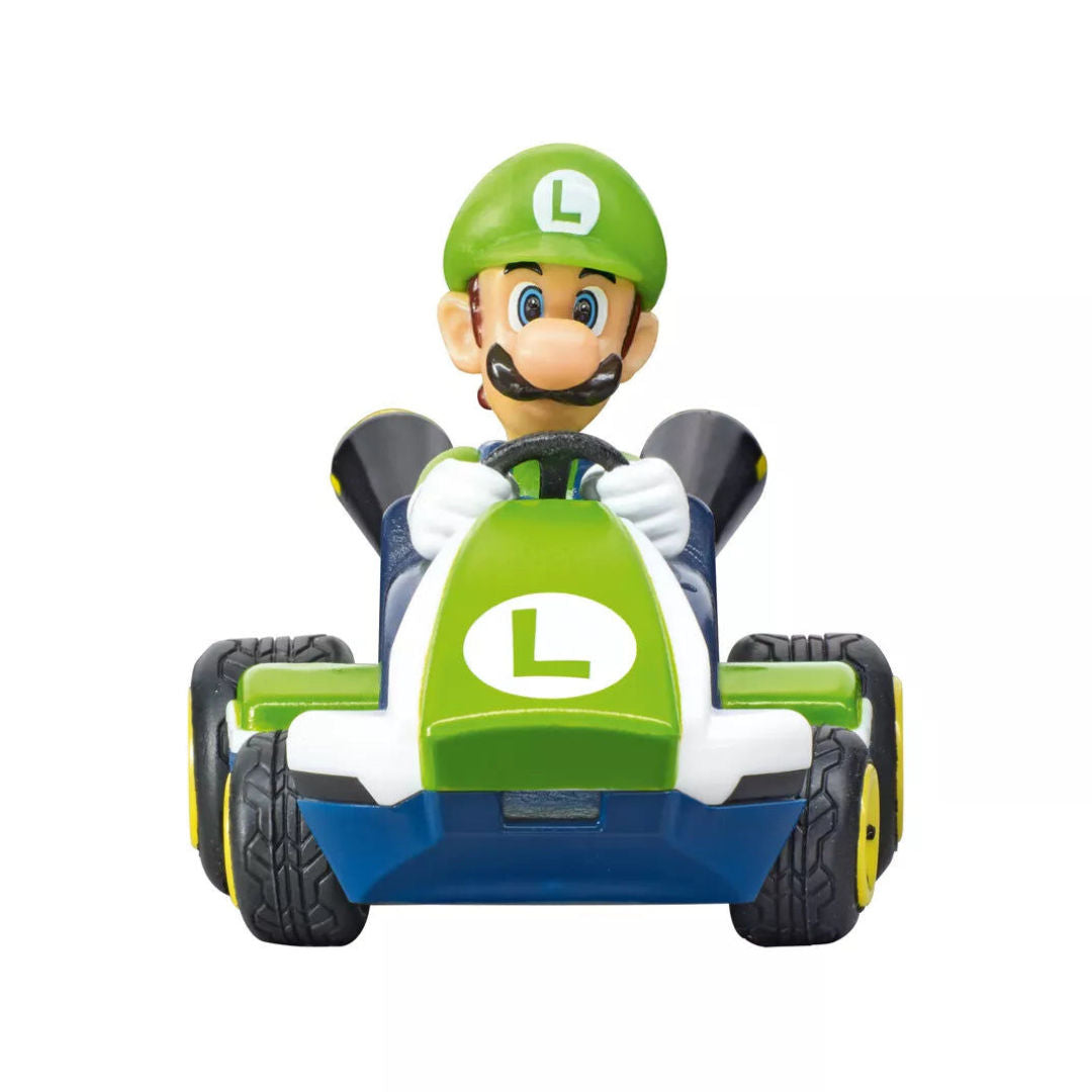 Carrera Mario Kart 2.4 GHz Mini Luigi RC Car 1:50, 6+ years