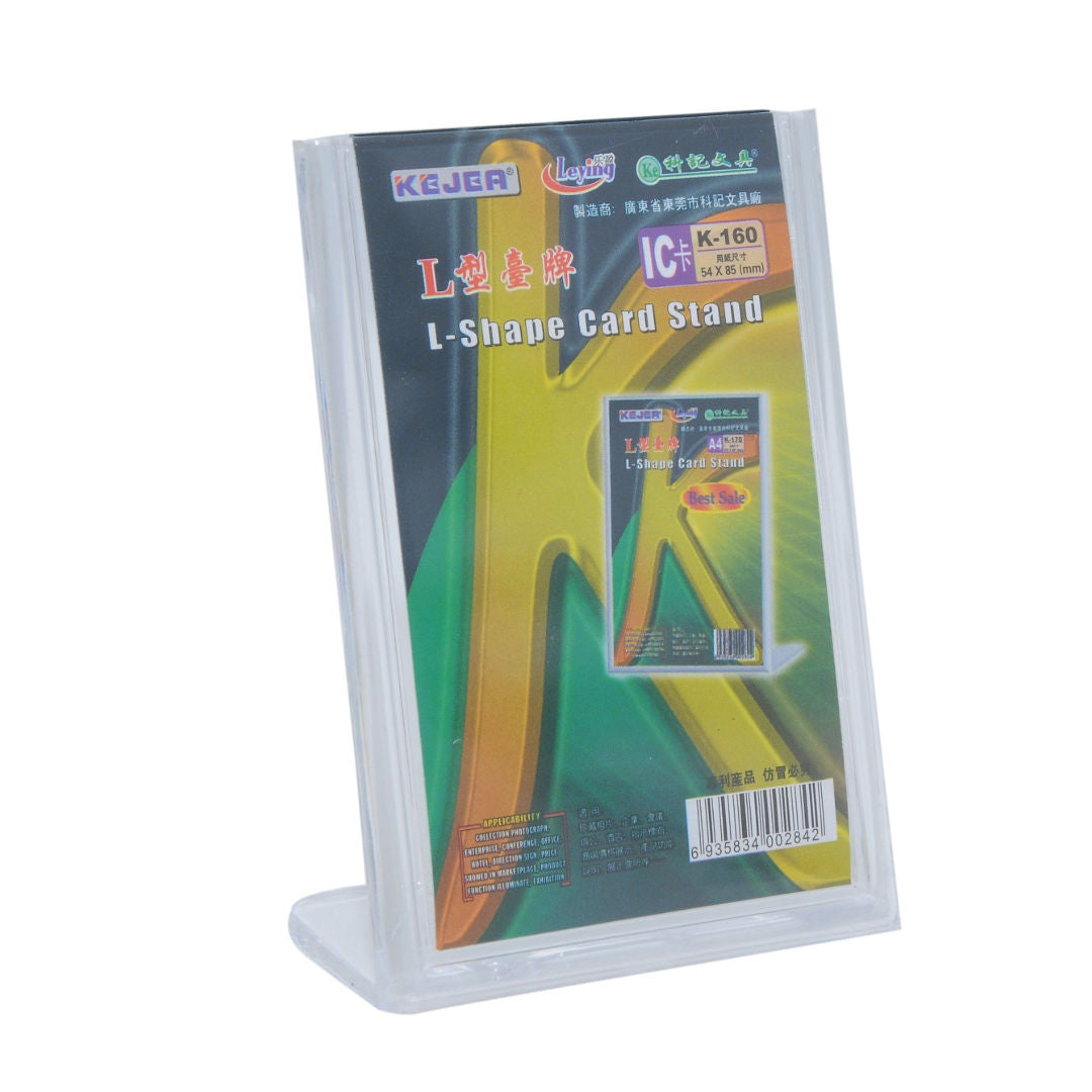 RSC Kejea Acrylic L-Shape Card Holder
