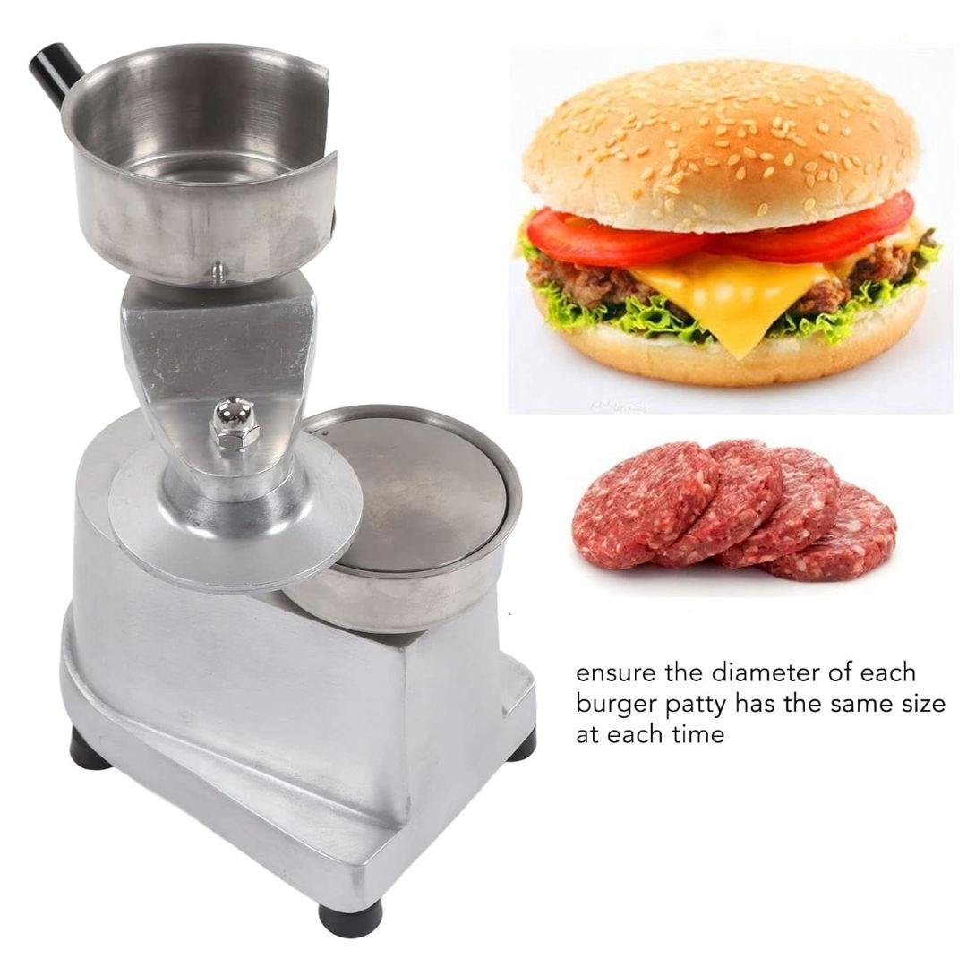 RSC 100mm Burger Press Machine Manual Patty Maker for Perfect Burger Patties, P21-271B