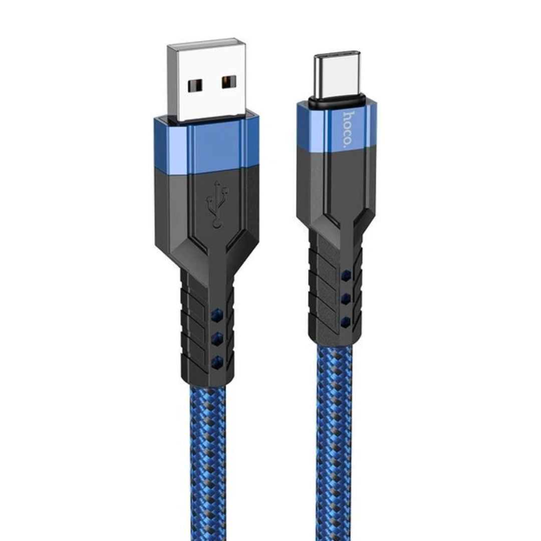 Hoco U110 USB-A to Type-C Charging Data Cable, 1.2m