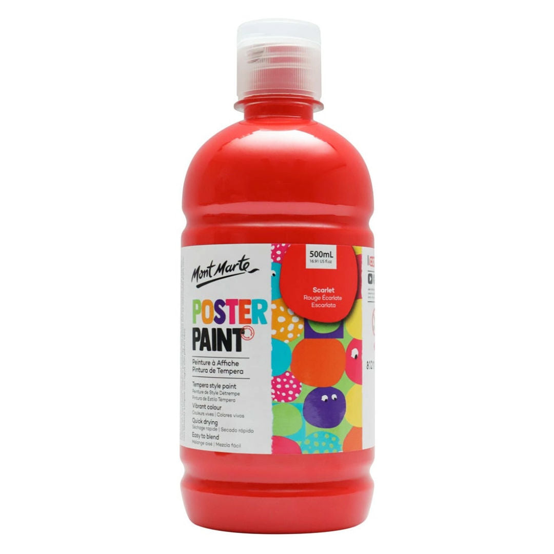 Mont Marte Poster Paint, 500ml