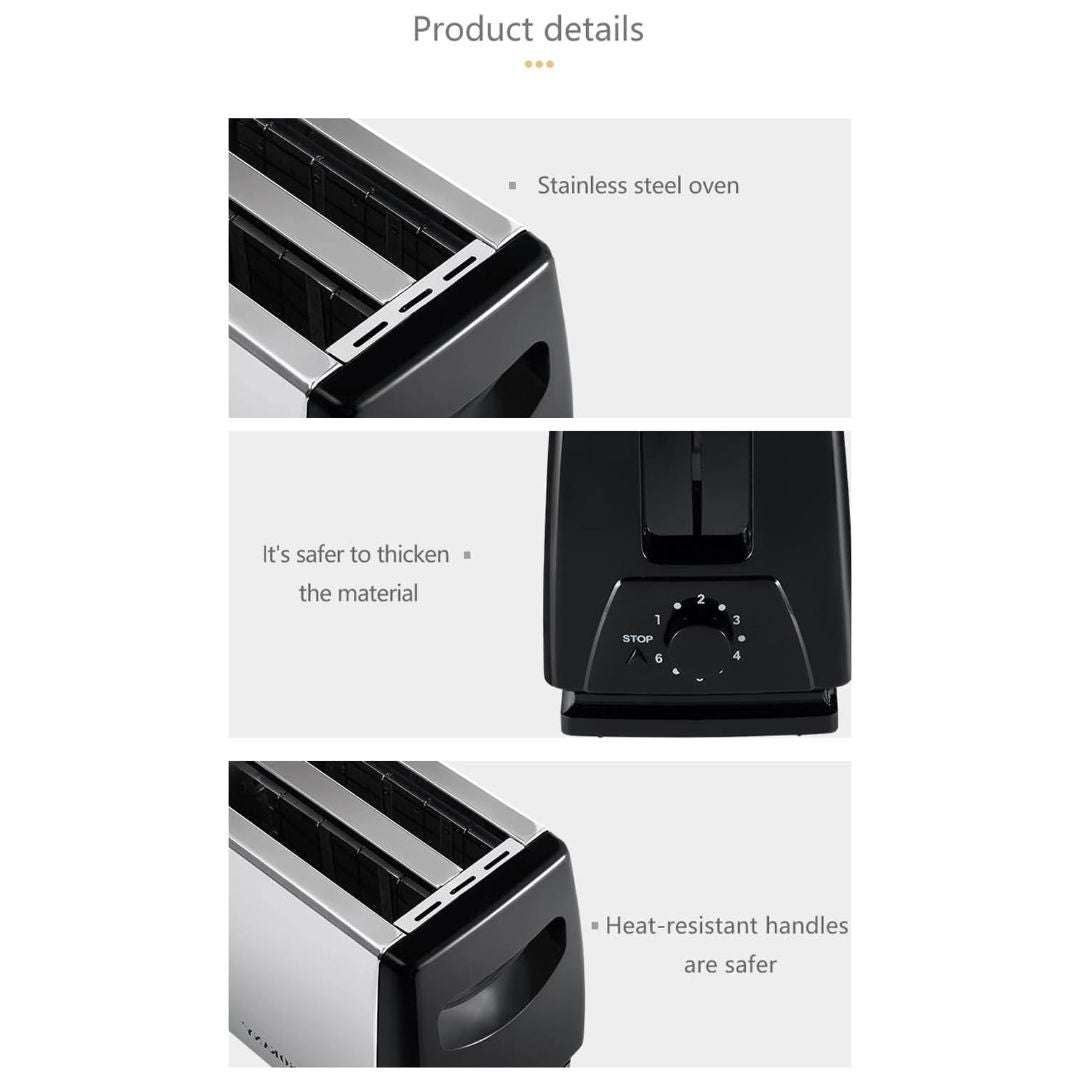 Sokany 2 Slice Toaster Automatic Pop-Up Bread Toaster with Adjustable Browning, Model SK-016S, P24-351