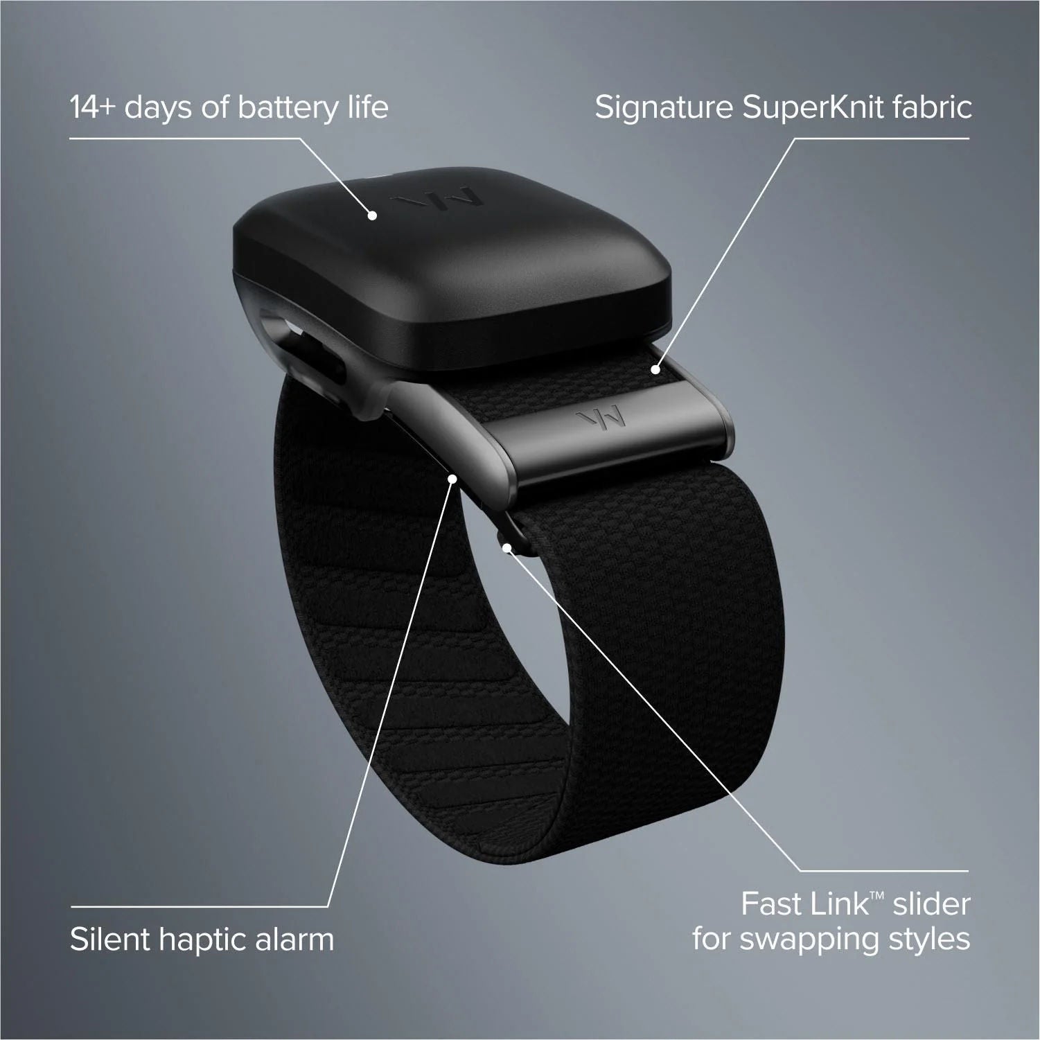 WHOOP 5.0 Peak Wearable Health, Fitness & Activity Tracker with 12-Month Peak Membership