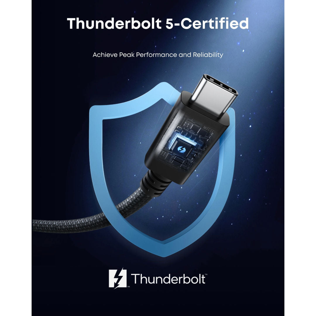 Anker Prime Thunderbolt 5 USB-C Cable For Mobile Charging, 80Gbps 240W