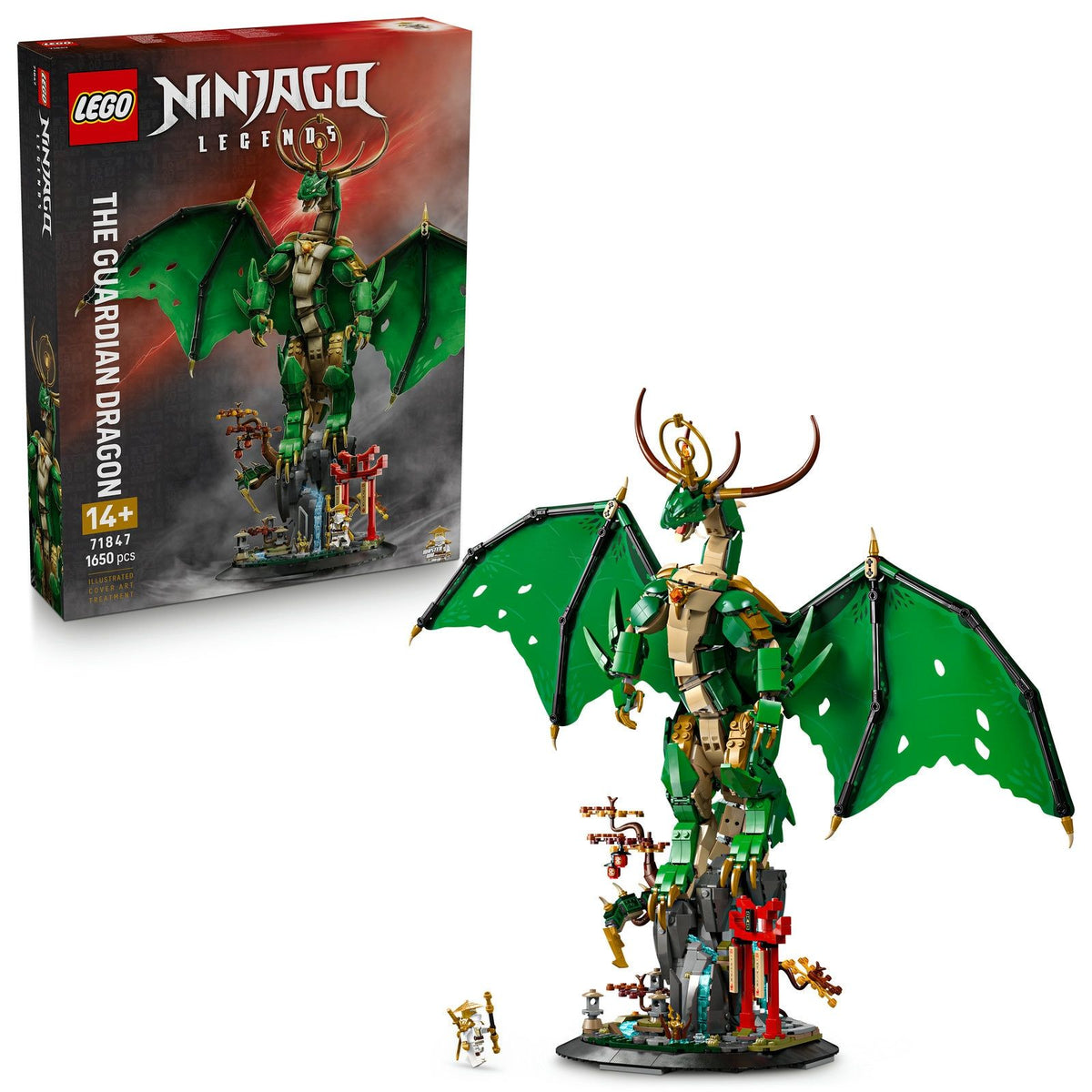LEGO NINJAGO The Guardian Dragon Building Play Set, For Age 14+ Years