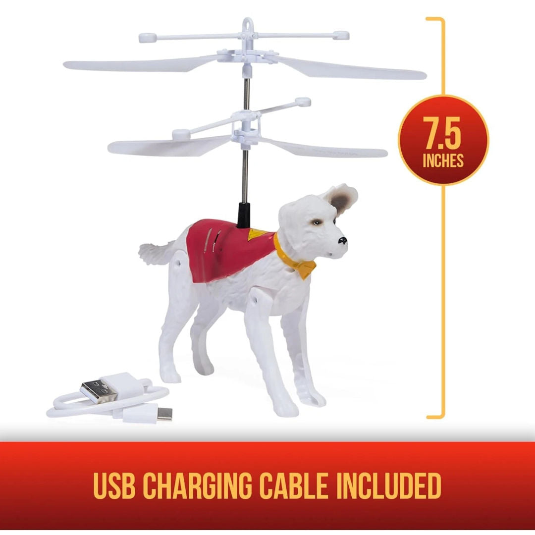 DC Superman Up In The Sky! Flying Krypto Toy, 19.05cm, For Age 4+ Years