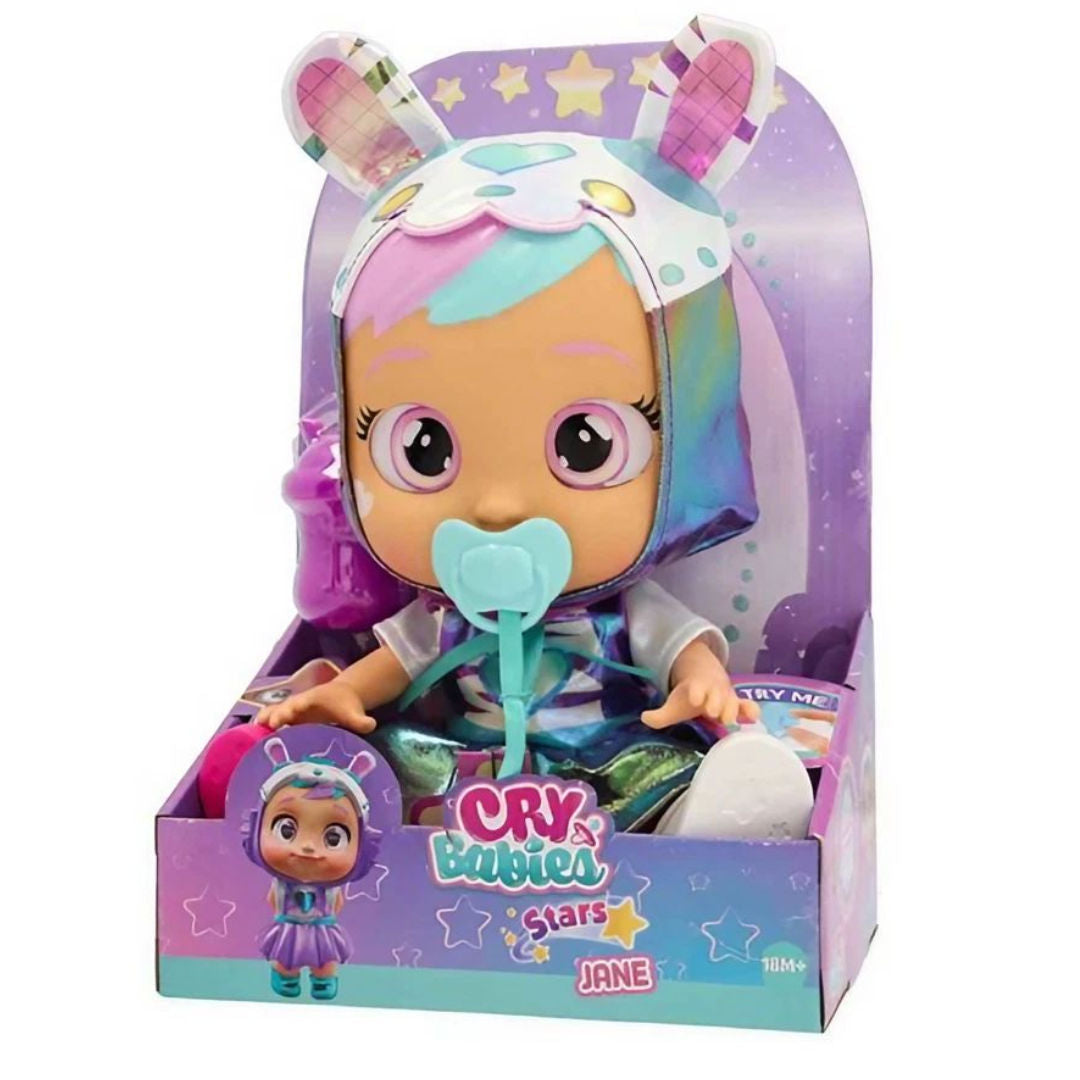 Cry Babies Stars Jane Doll Playset, 30cm, For Age 18+ Months