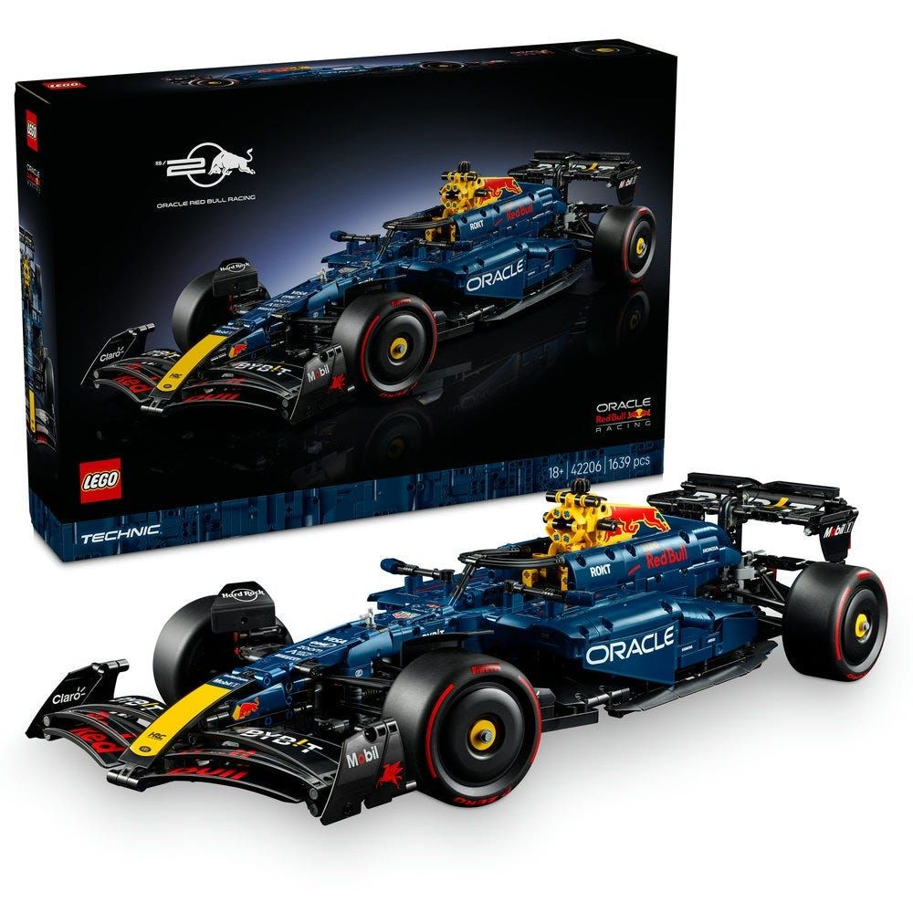 LEGO Technic Oracle Red Bull Racing RB20 F1 Car Building Toy Set