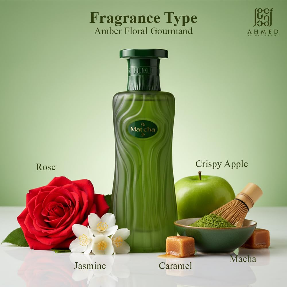 Ahmed Al Maghribi Matcha Eau De Parfum, 100ml