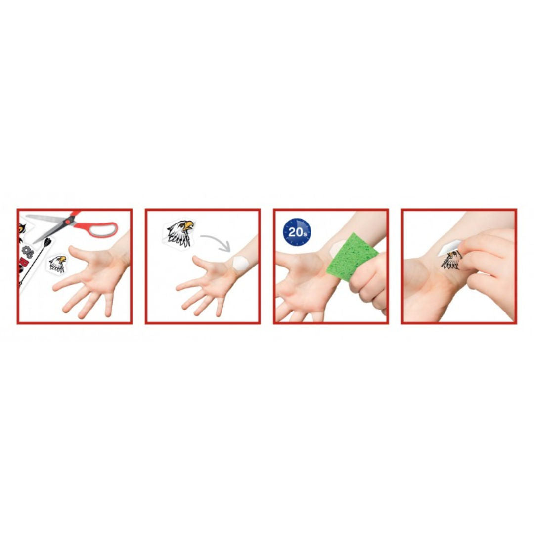 Buki France Be Teens Rock Wash-Off Tattoos Se, (Pack of 75)