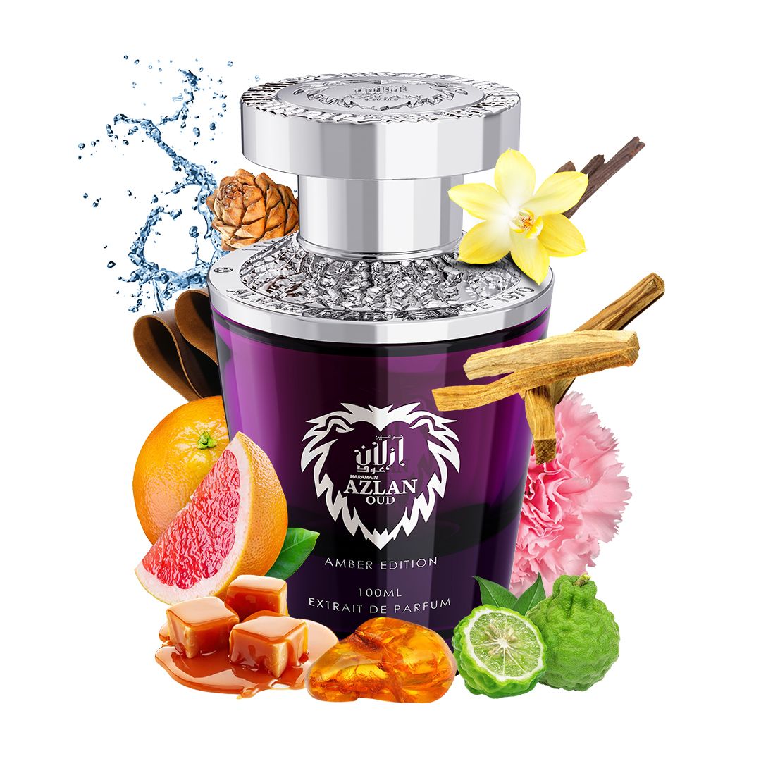 Haramain Azlan Oud Amber Edition, Extrait De Parfum, 100ml