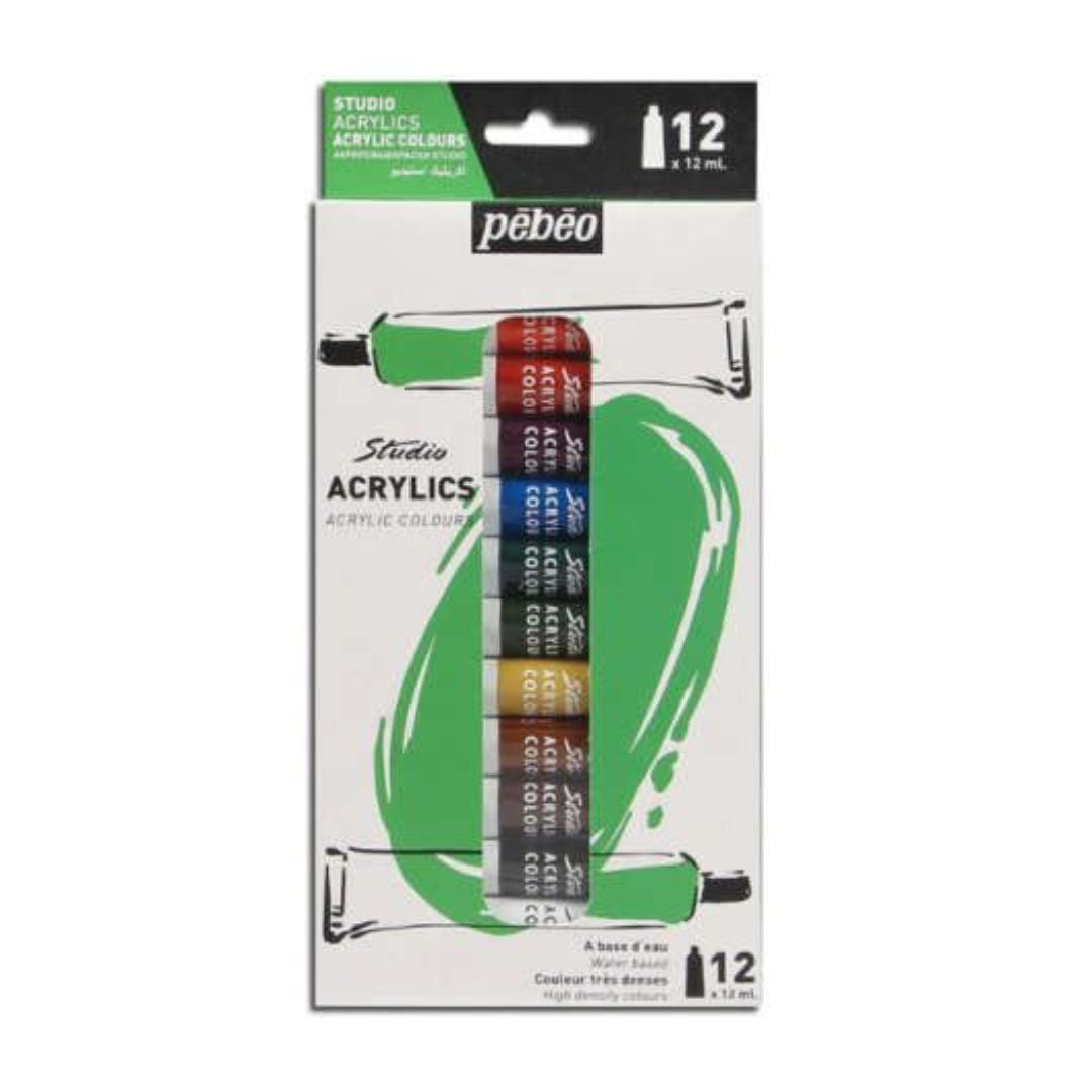 Pebeo Studio Acrylic Colours Set