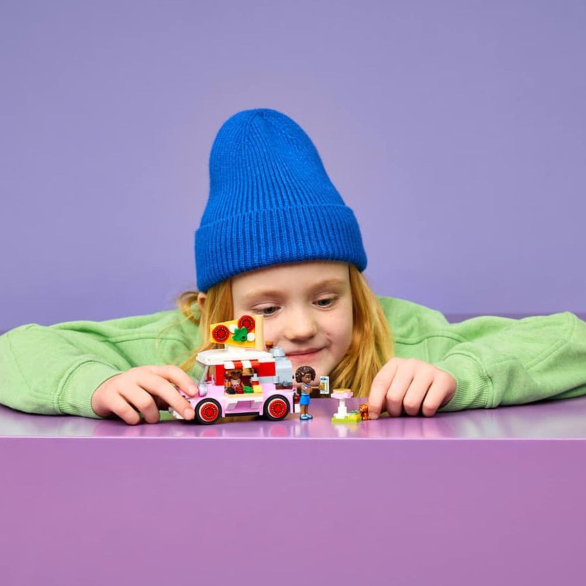 LEGO Friends 42694 Pizza Truck Building Toy Set, 190 Pieces for Girls and Boys Ages 6 Years and Above