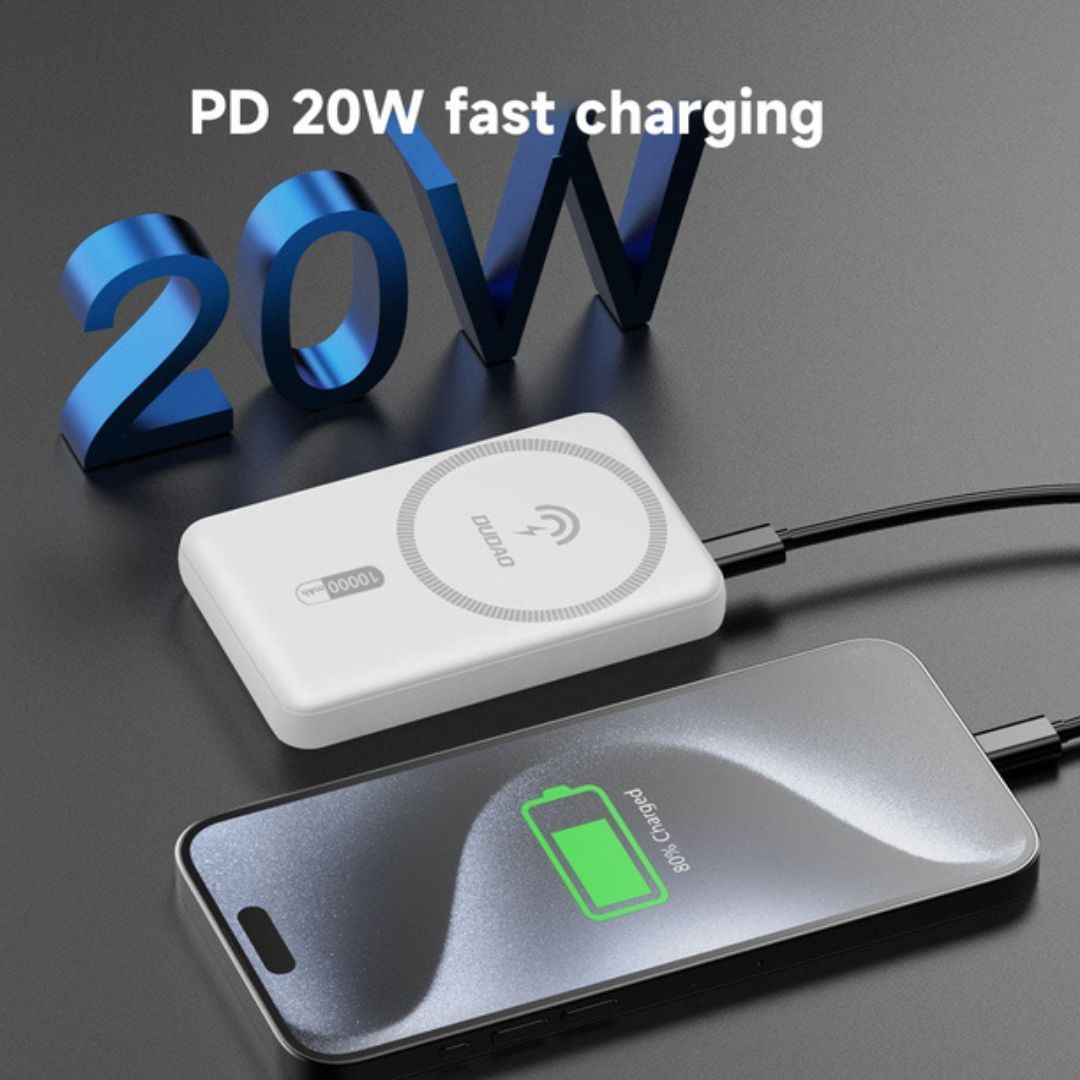 DUDAO K14S+ Wireless MagSafe Power Bank 10000mAh, 15w