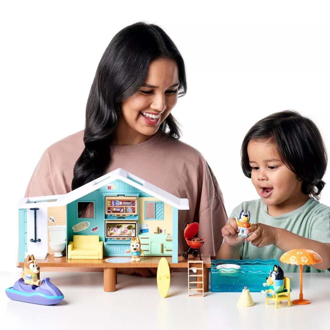 Bluey Ultimate Amusement Park Adventure Playset 9 Pieces, 3+ years