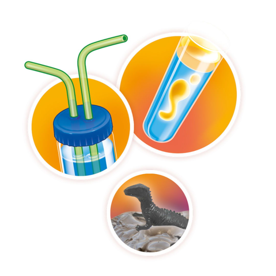 Buki France Volcanoes & Dinosaurs DIY Science Kit, 8+ Years