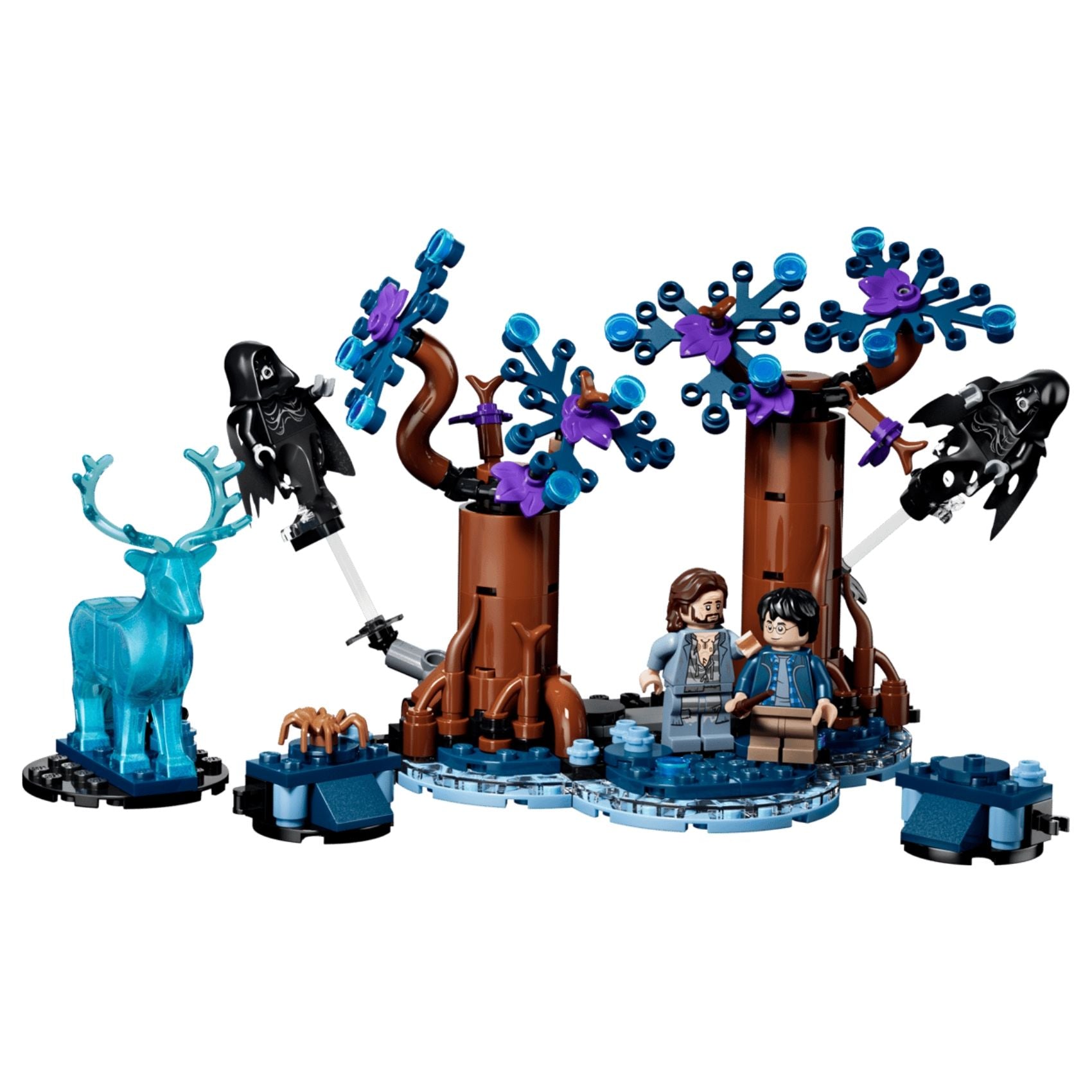 LEGO Harry Potter 76475 Forbidden Forest Expecto Patronum Building Toy Set, 244 Pieces for Girls and Boys Ages 7 Years and Above