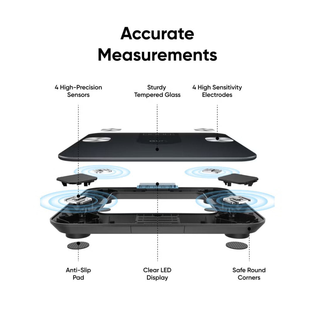 Anker Eufy Smart Scale A1 B2B, Black