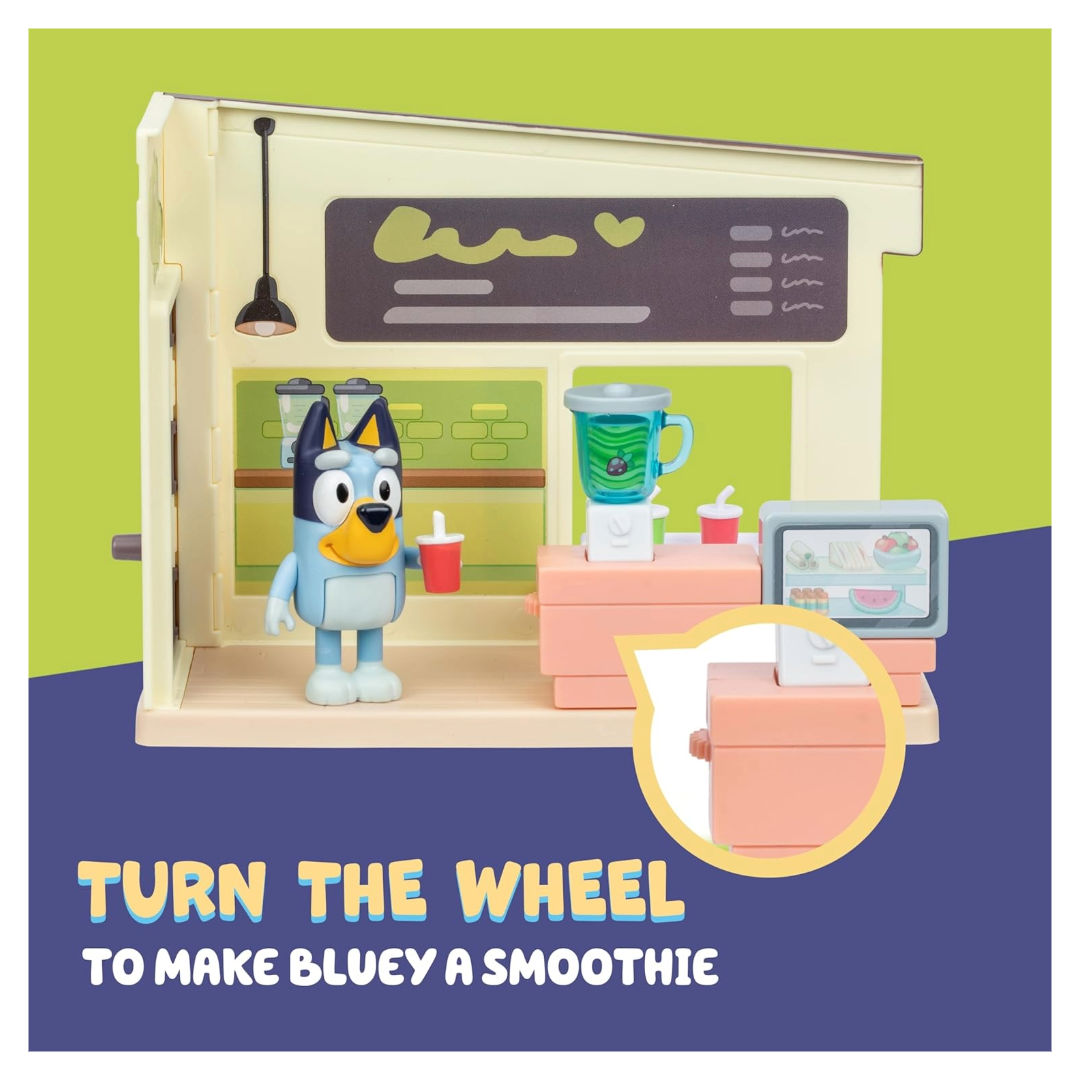 Bluey Let's Play Chef Juice Bar Playset (7.6cm), 3+ years