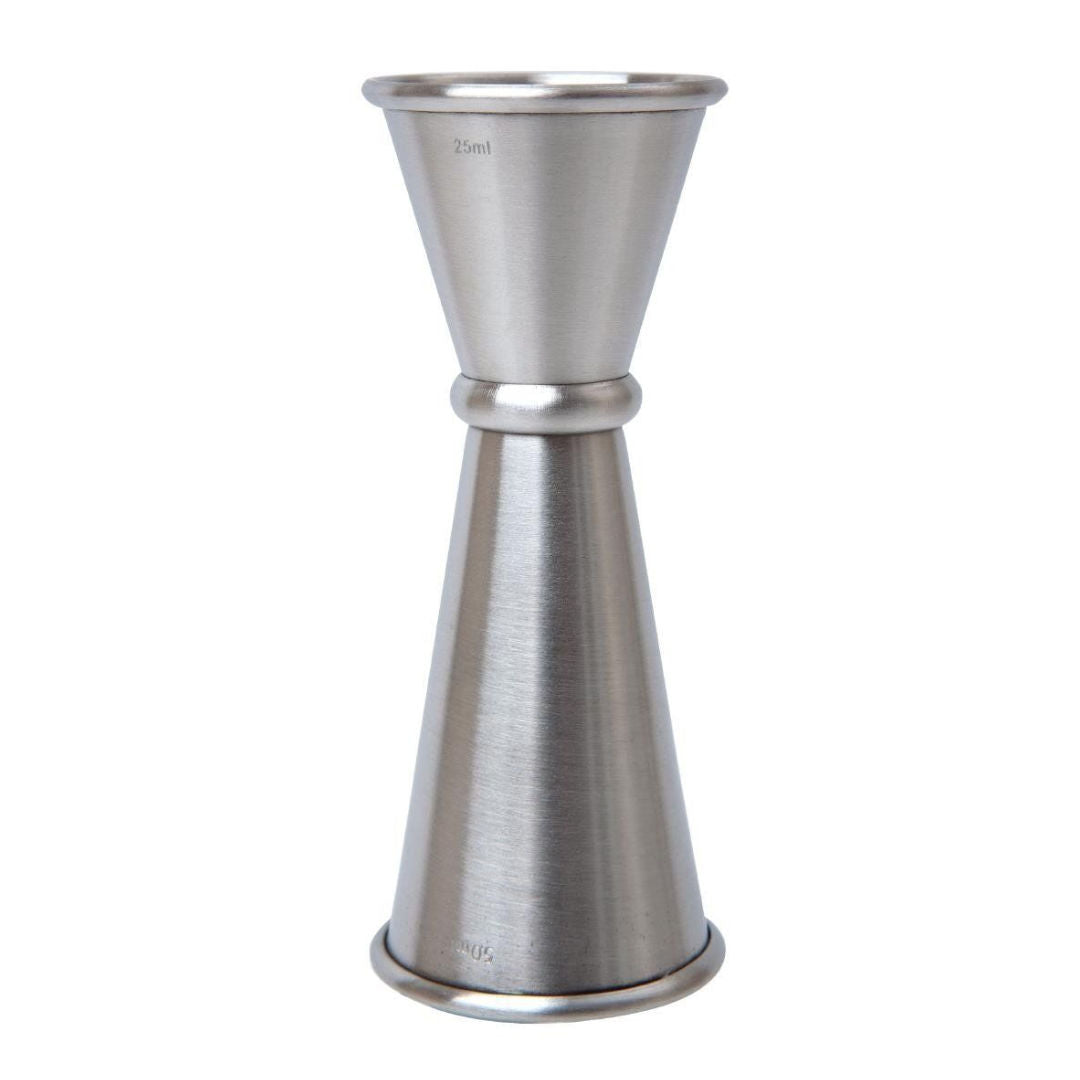 NISBETS Beaumont Cocktail Jigger, GK927, 25ml And 50ml