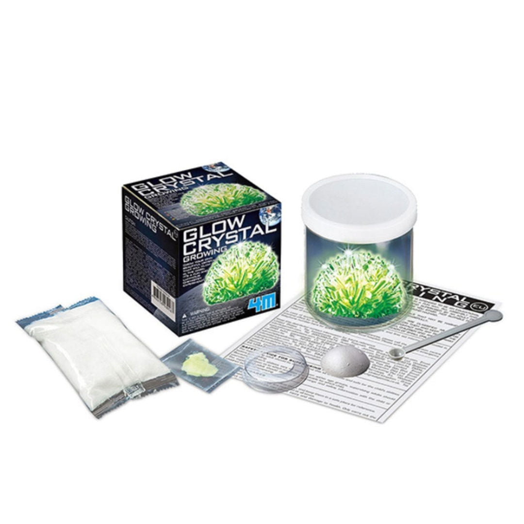 4M Glow Crystal Growing Chemistry Experiment Kit, For Age 10+ Years