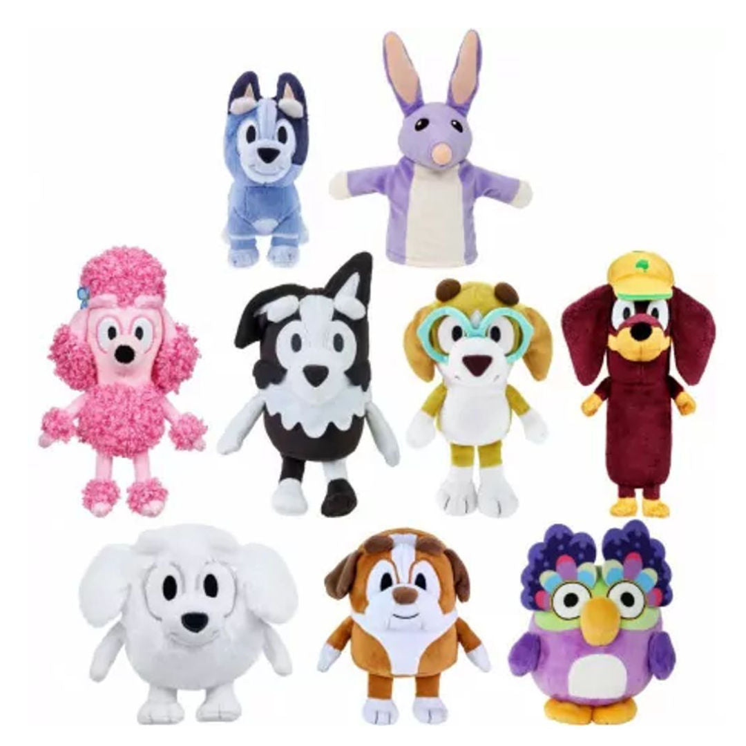 Bluey Series 11 Plush Toy (20.32cm, Styles May Vary), 3+ years