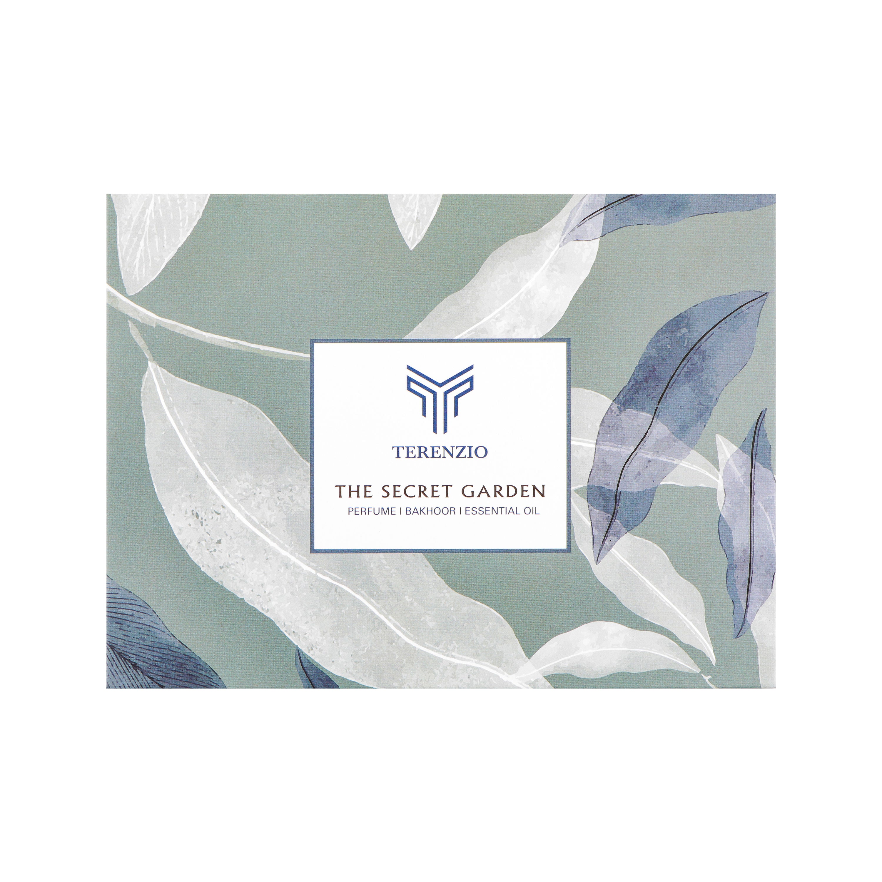 Terenzio The Secret Garden Gift Box, XS Veyron Eau de Parfum, Oud Thuraya Bakhoor & Musk Essential Oil