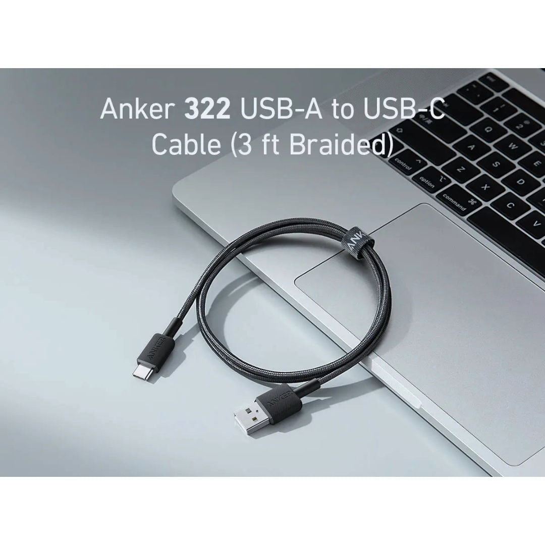 Anker 322 PowerLine USB-A to USB-C Cable 3ft / 0.9m