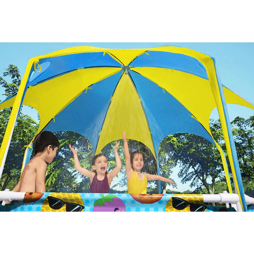 Bestway Steel Pro UV Careful Splash-in-Shade Pool, 244 x 51cm