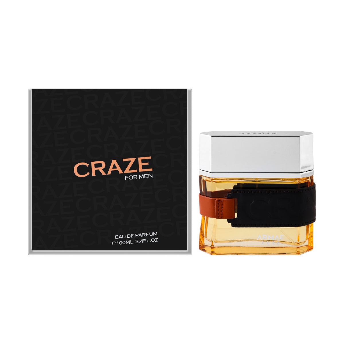 Armaf Craze Brown Eau De Parfum for Men, 100ml