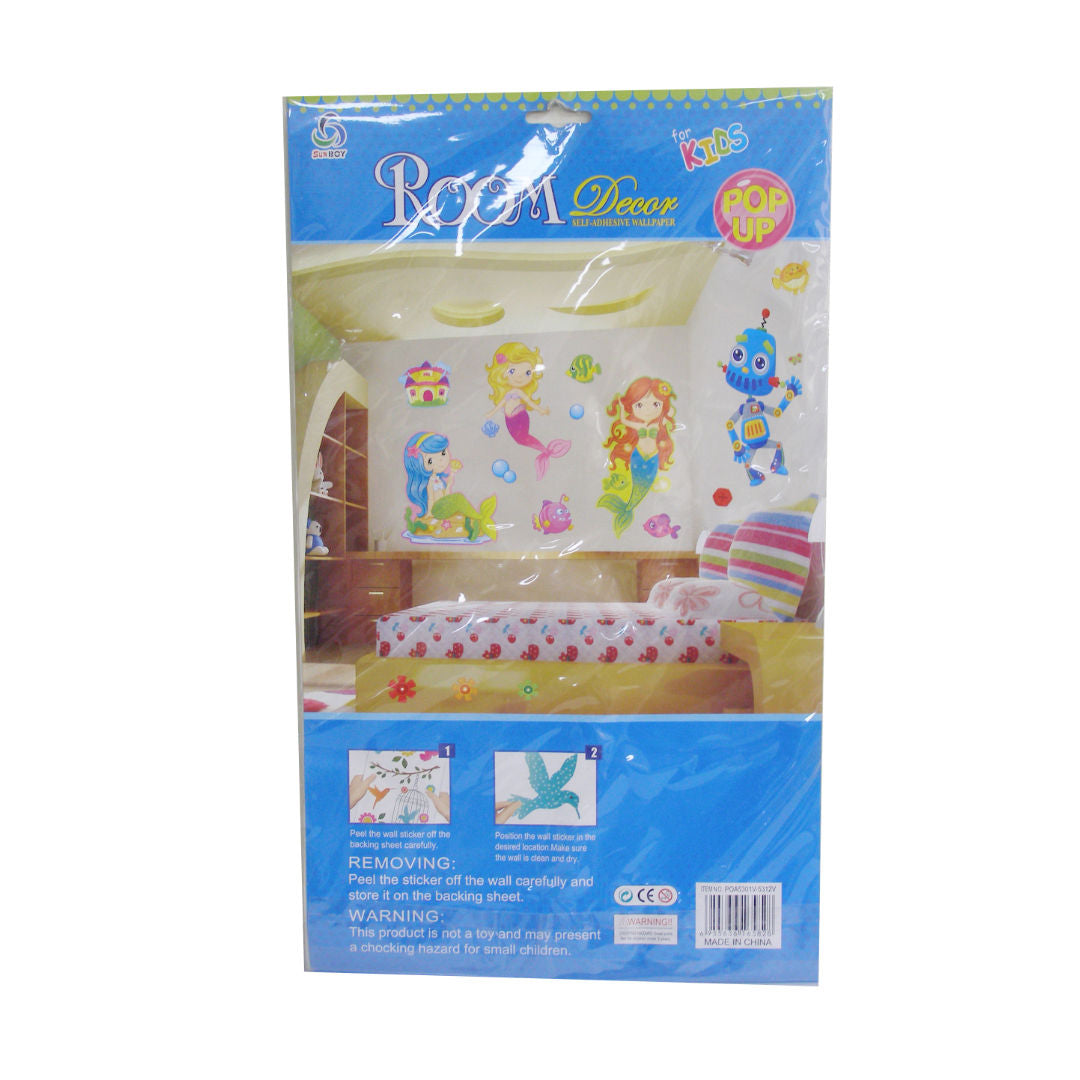 RSC Sunboy 3D Metallic Sticker, 30×50 cm