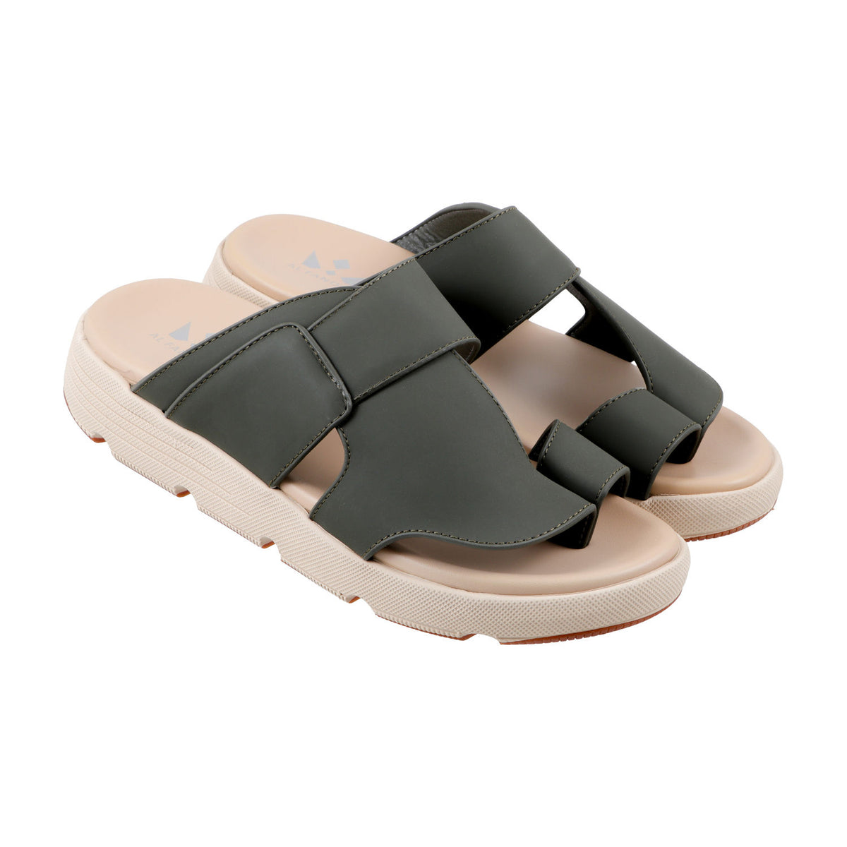 AL FANOOS Men's Medicated Sandals with Microfiber Upper, PU Foam Insole & EVA-TPR Sole, Series AFNMN07101