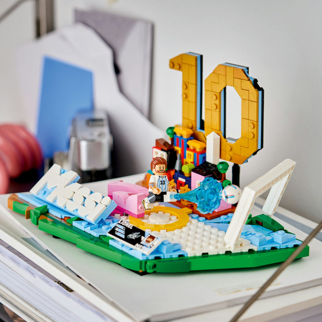 LEGO Editions Lionel Messi Soccer Highlights 43011 Building Set, 500 Pieces, For Age 10+ Years