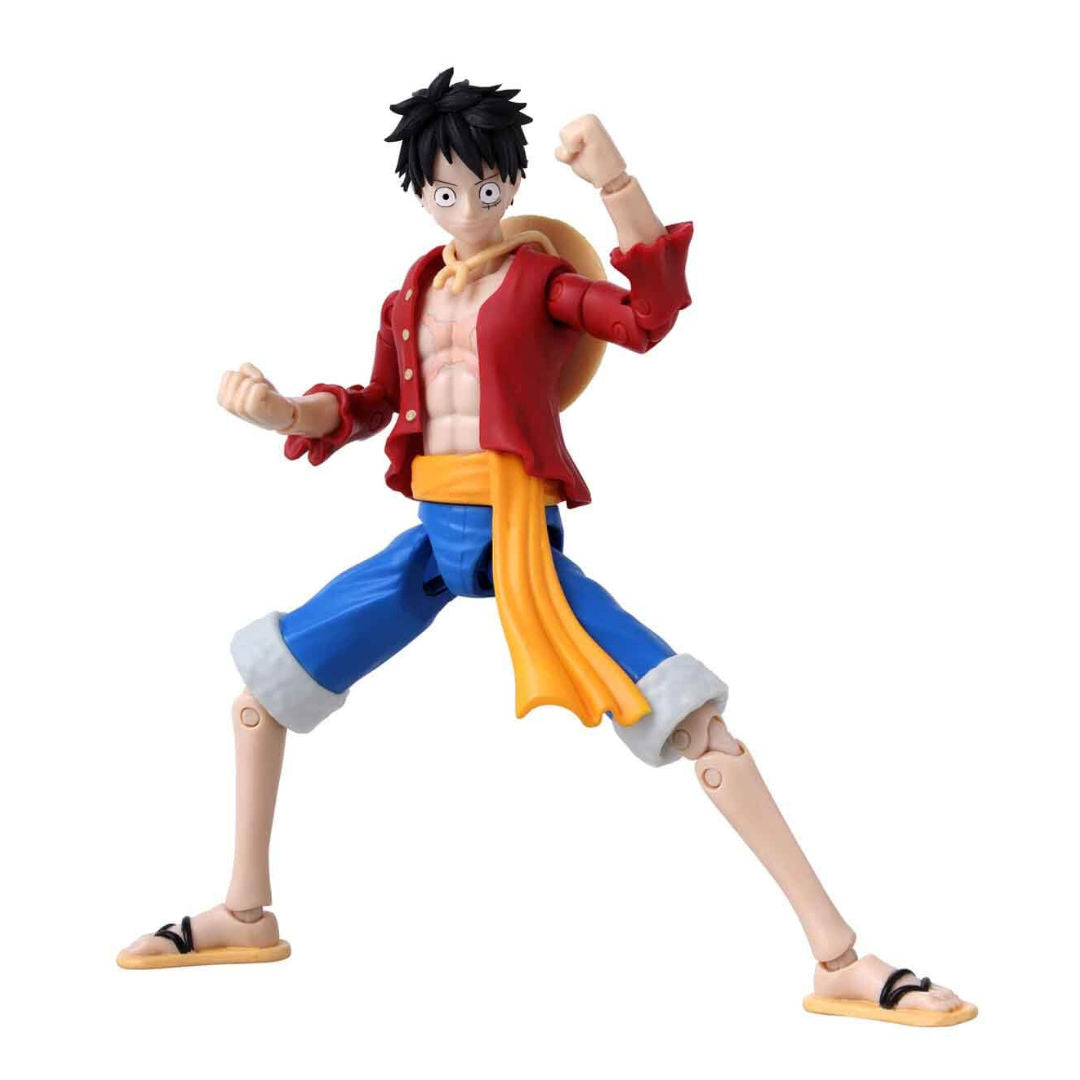 Bandai Anime Heroes One Piece Monkey D. Luffy Action Figure, 17cm