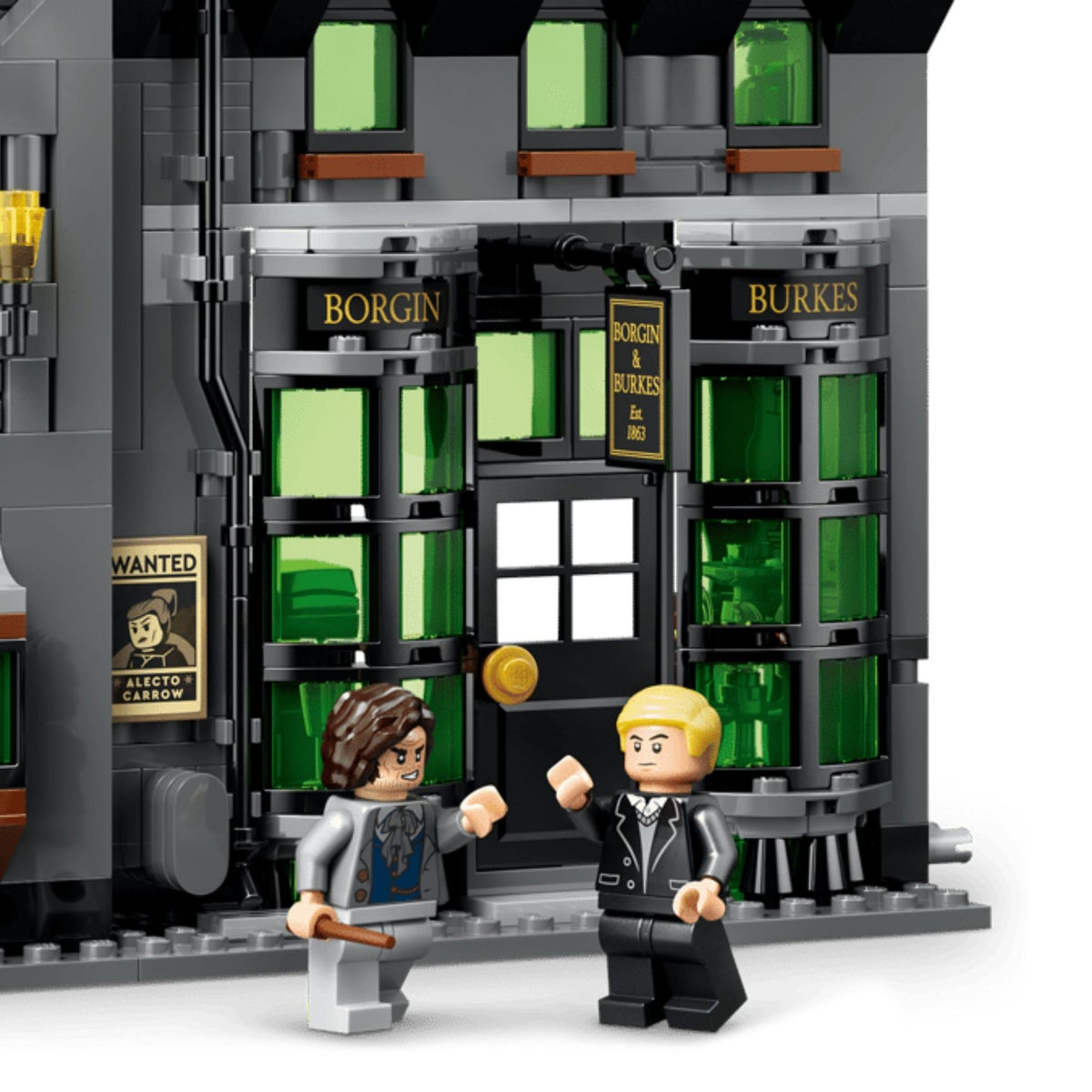 LEGO Harry Potter 76471 Knockturn Alley Wizarding Shops Building Toy Set, 788 Pieces for Girls and Boys Ages 8 Years and Above