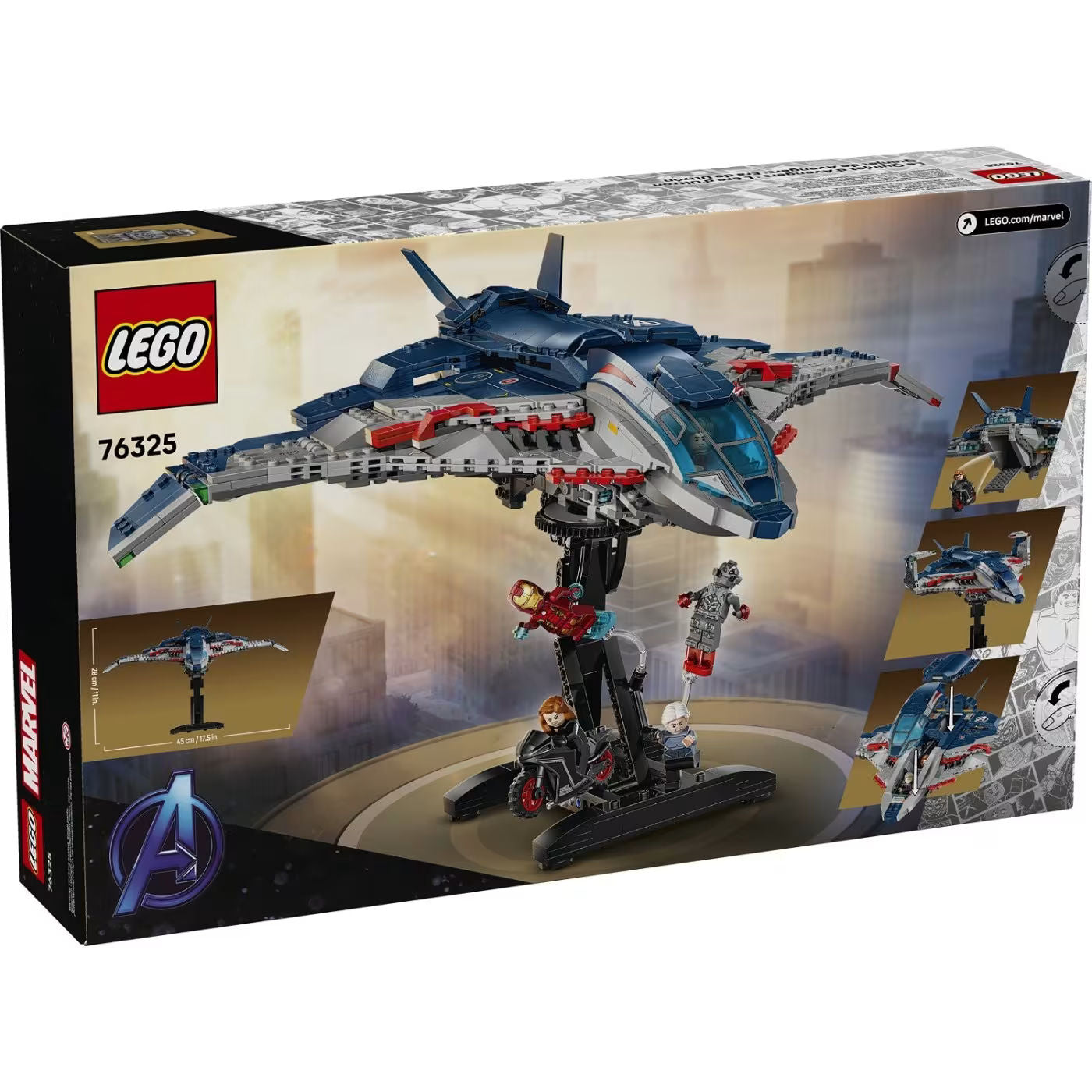 LEGO Marvel Avengers: Age of Ultron Quinjet Building Set for Ages 12+, 1,131 Pieces