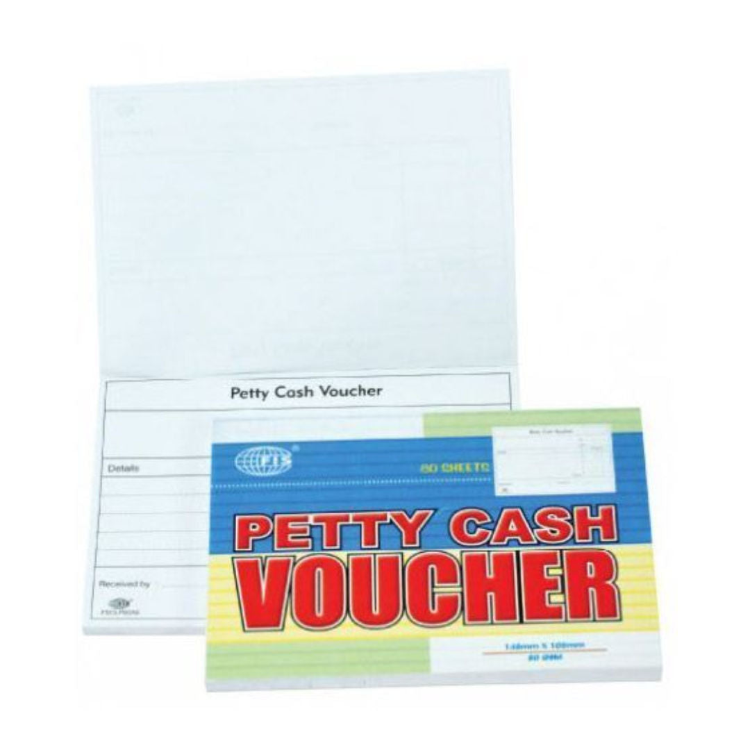 FIS A6 Petty Cash Voucher Book