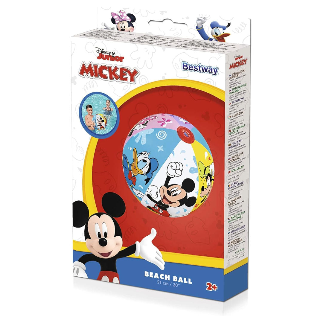 Bestway Disney Mickey Beach Ball 51cm, 2+ years