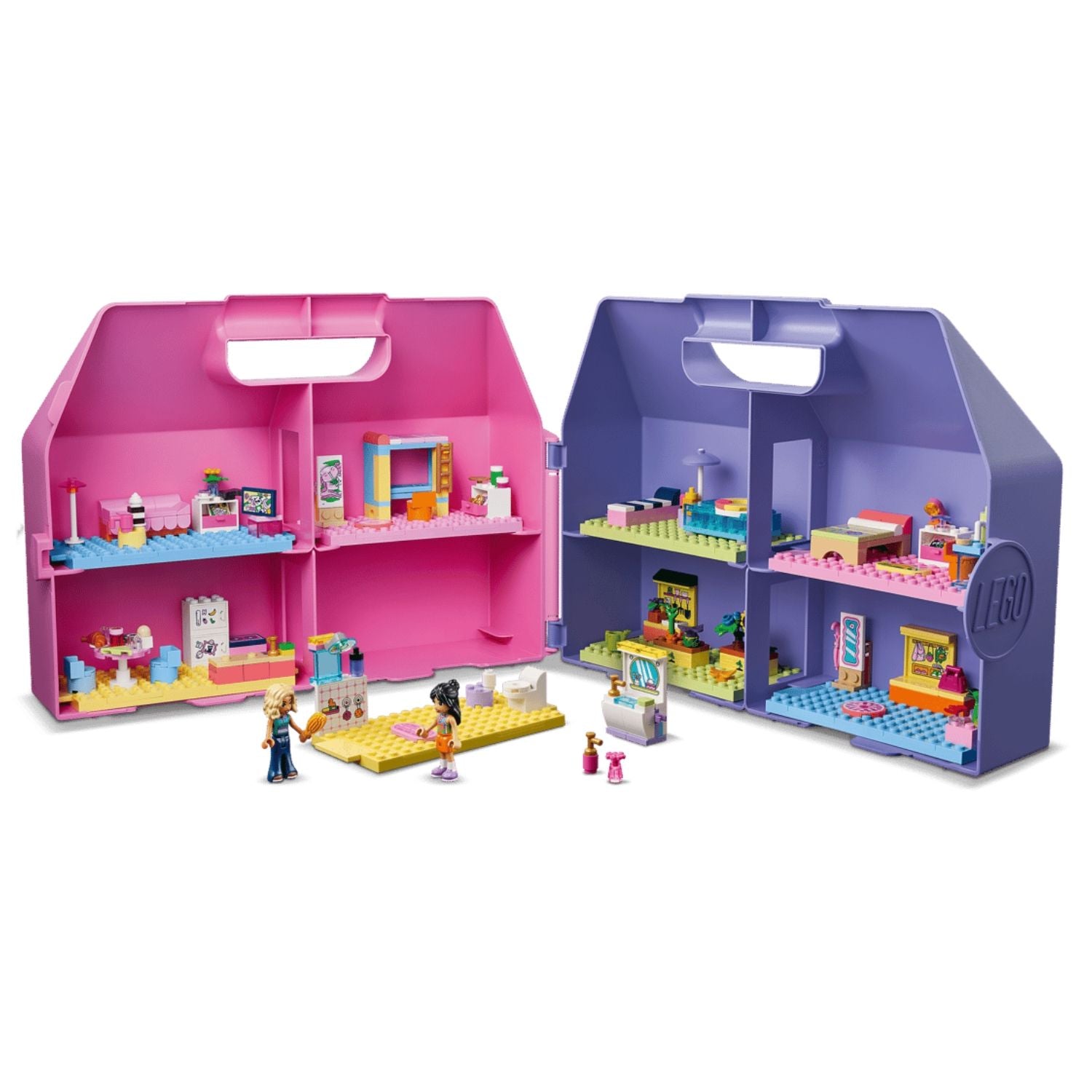 LEGO Friends 42697 Creative Dollhouse Suitcase Building Toy Set, 355 Pieces for Girls Ages 6 Years and Above