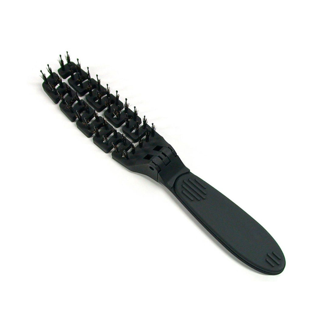 onetech Folding Hair Brush With Mirror